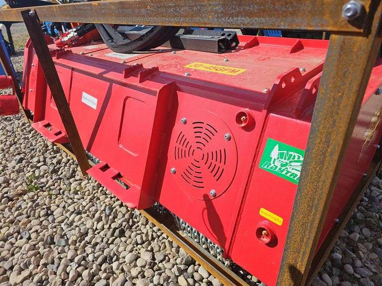 RAYTREE SKID STEER DRUM MULCHER(RED)