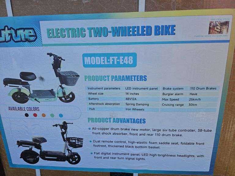 FUTURE ELECTRIC TWO-WHEELED BIKE