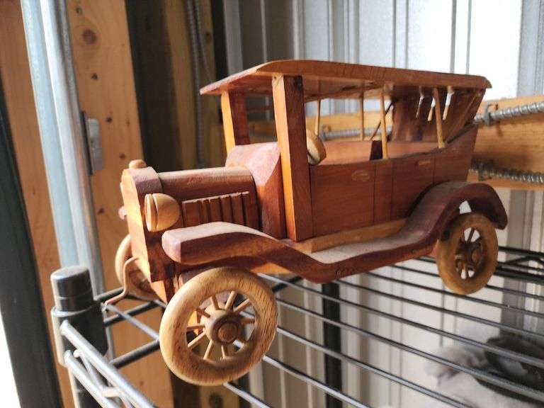 Hand made wooden Model T replica