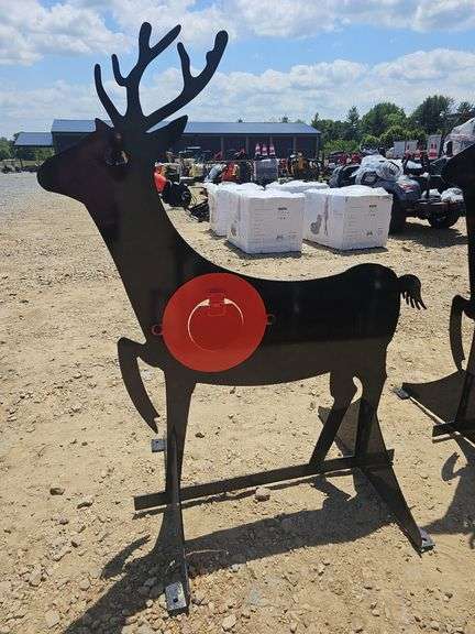 METAL DEER TARGET