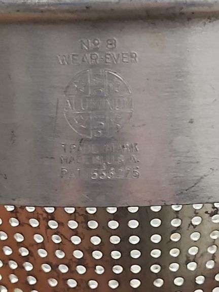 Vintage Wear-Ever aluminum cone strainer