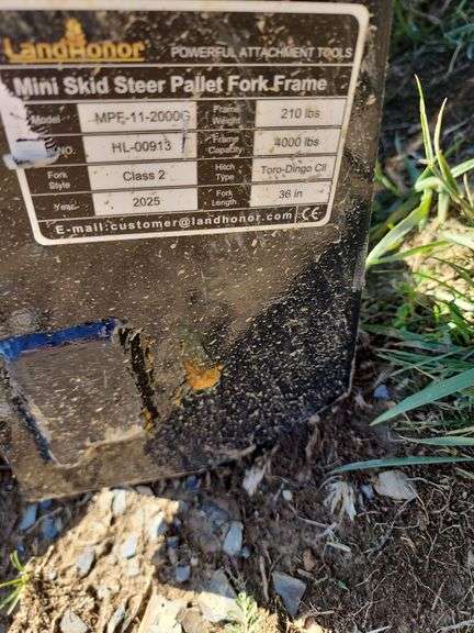 LANDHONOR Mini Pallet Fork