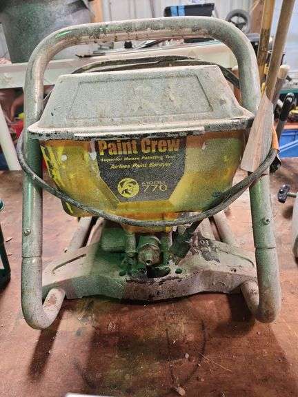 PAINT CREW AIRLESS PAINT SPRAYER
