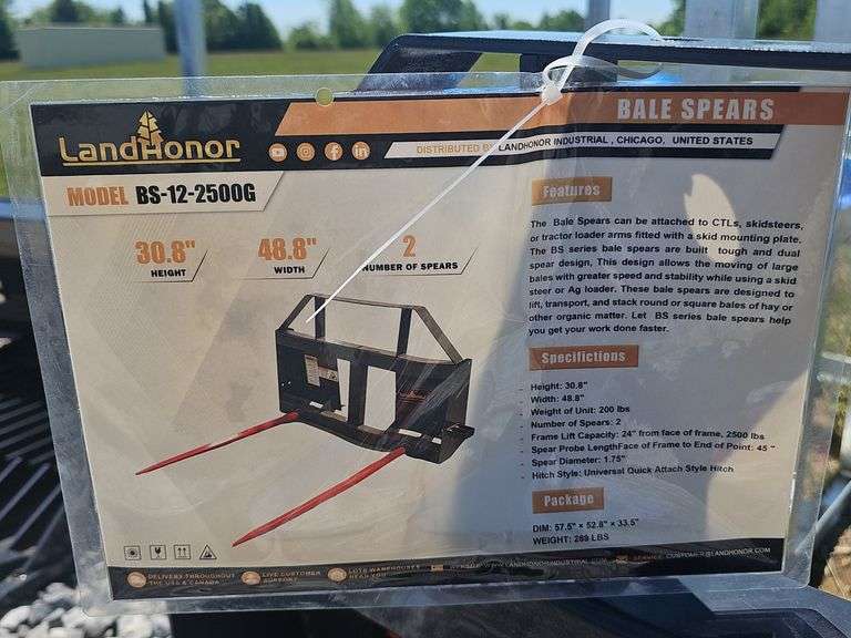 LAND HONOR Bale Spear