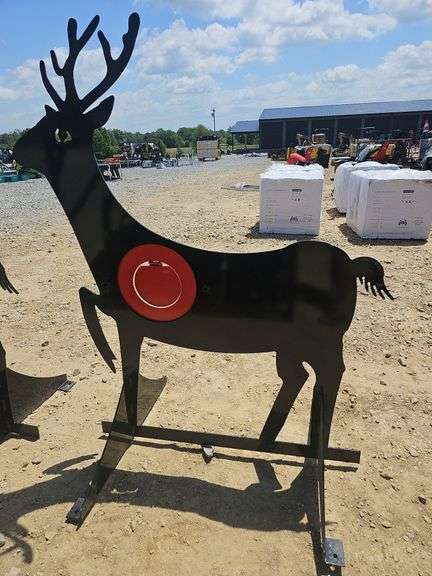 METAL DEER TARGET