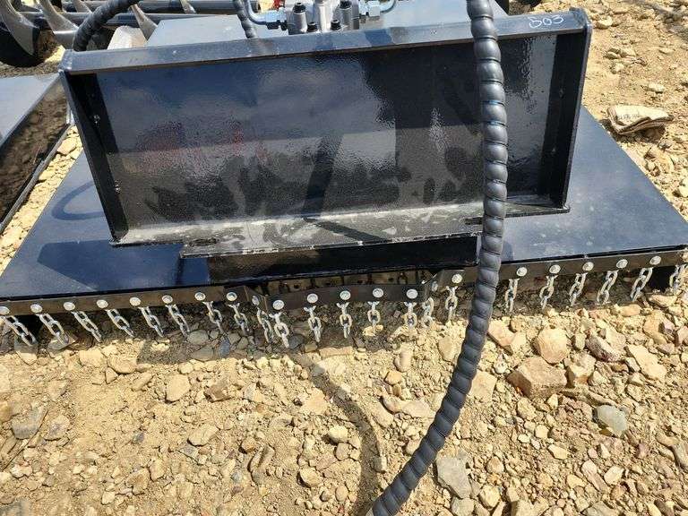 Mini Skid steer hydraulic brush cutter attachment