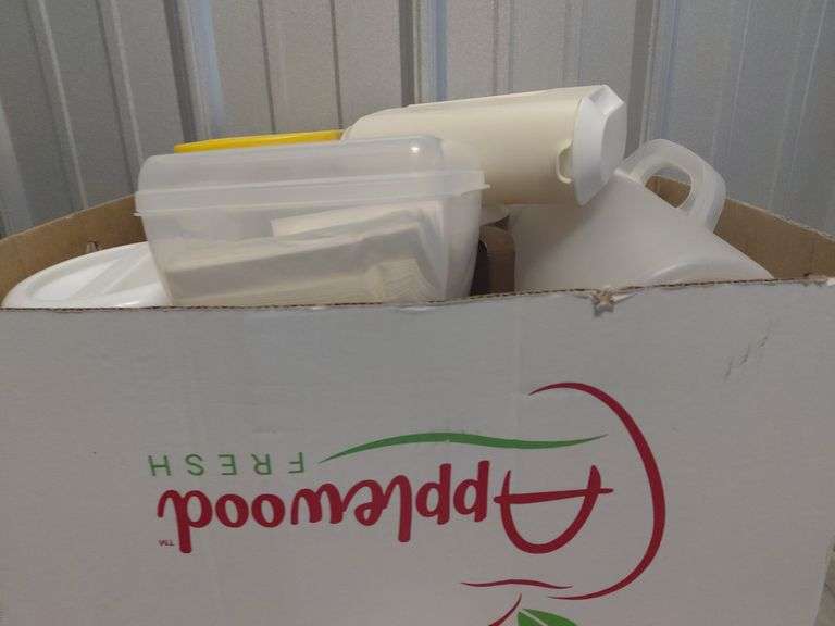 Various Plastic Pitchers & Containers