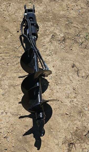FUTURE MINI SKID STEER HYDRAULIC AUGER ATTACHMENT