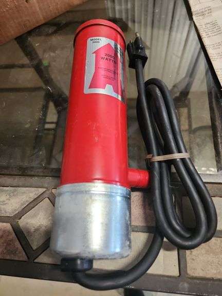 Universal tank type heater