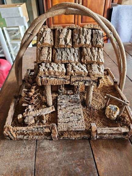 Rustic Handcrafted Bird/ Squirrel Feeder