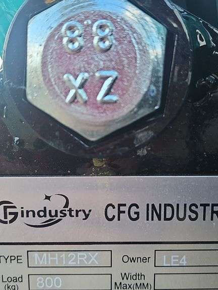 CFG INDUSTRIAL MH12RX MINI EXCAVATOR