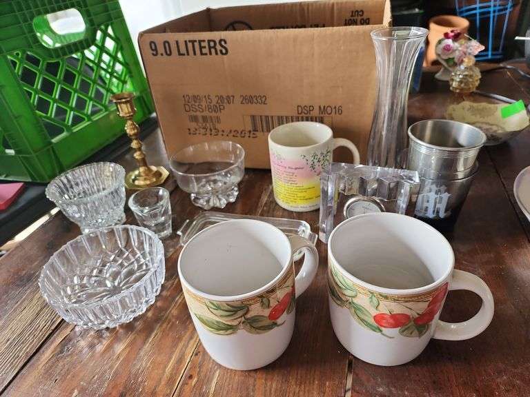 Various Glassware and more