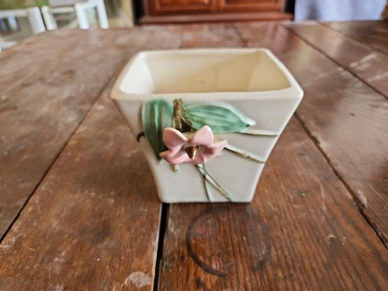 Vintage McCoy Pottery Square Planter