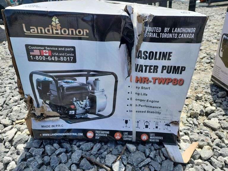 LANDHONOR GASOLINE WATER PUMP