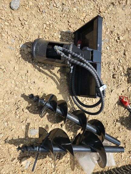 Mini Skid steer auger