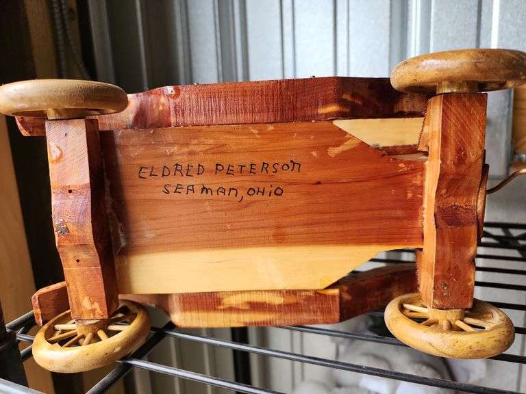 Hand made wooden Model T replica