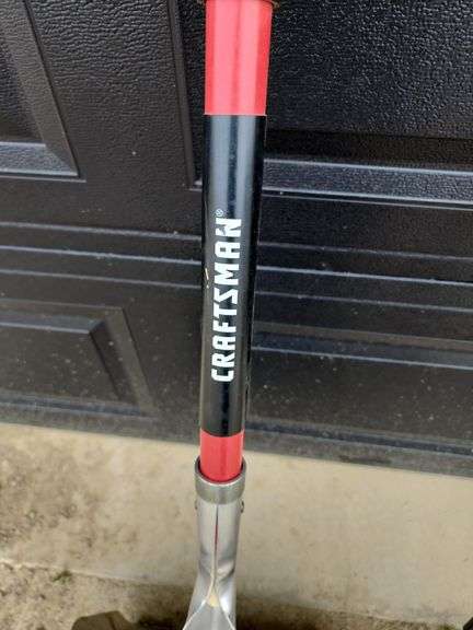 Craftsman shovels,paint roller and rakes