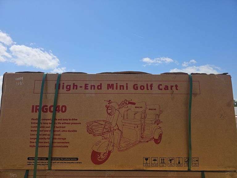 IRGC40 HIGH-END MINI ELECTRIC GOLF CART
