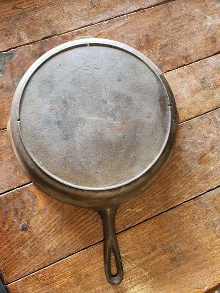 Large Vintage Cast Iron Skillet