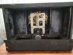 Vintage William L. Gilbert parlor mantle clock