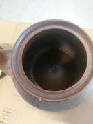 Dark Brown Clay Teapot
