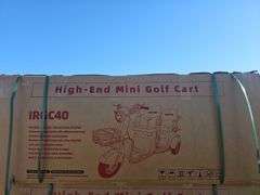 IRGC40 HIGH-END MINI ELECTRIC GOLF CART
