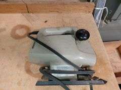 Vintage Mastercraft sabre saw and Vintage heavy duty Black and Decker corded drill