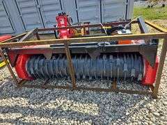 RAYTREE SKID STEER DRUM MULCHER(RED)