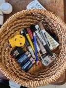 BASKET,ALARM CLOCKS AND MORE