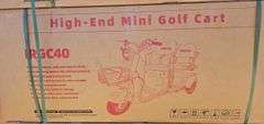 IRGC40 HIGH-END MINI ELECTRIC GOLF CART