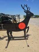 METAL DEER TARGET