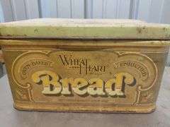 Wheat heart bread box