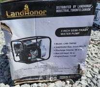 LANDHONOR GASOLINE WATER PUMP