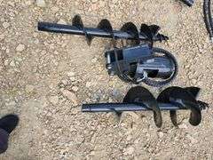 Mini Excavator auger attachment