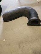 L-shaped HVAC air duct component
