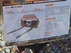 LANDHONOR HYDRAULIC SKID STEER PALLET FORKS