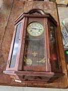 31 Day Pendulum Curio Wall Clock