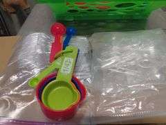 Serving Spoons, Measuring Cups, Grater & Plasticware