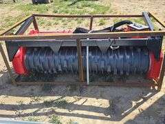 RAYTREE SKID STEER DRUM MULCHER (RED)