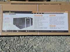 LANDHONOR GALVANIZED APEX ROOF METAL SHED