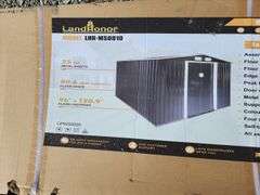 Land HONOR Galvanized Apex Metal Shed