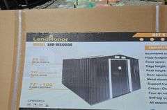 LANDHONOR GALVANIZED APEX ROOF METAL SHED
