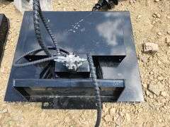 Mini Skid steer hydraulic brush cutter attachment