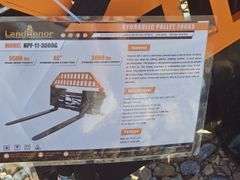 LANDHONOR HYDRAULIC SKID STEER PALLET FORKS