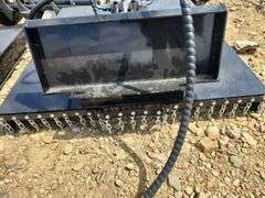 Mini Skid steer hydraulic brush cutter attachment