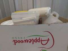 Various Plastic Pitchers & Containers
