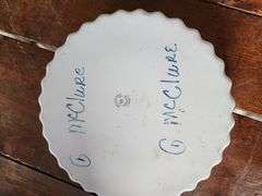 Royal Worcester Evesham Gold porcelain quiche dish