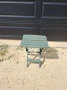 Adam's Quik-Fold Resin Side Table