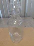 Planters Mr. Peanut "Happy Holidays" Glass Jar & Brookfield Baby Top Cream Milk Bottle