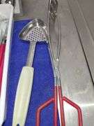 Various silverware and knives